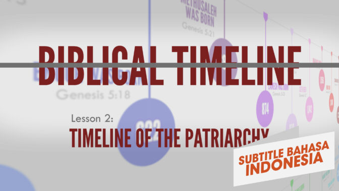 Garis Waktu Zaman Patriarki | Garis Waktu Alkitab (Timeline of Patriarchy | Biblical Timeline)