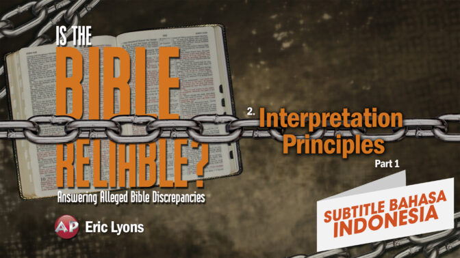 Prinsip-Prinsip Penafsiran (Bagian 1) (Interpretation Principles (Part 1))